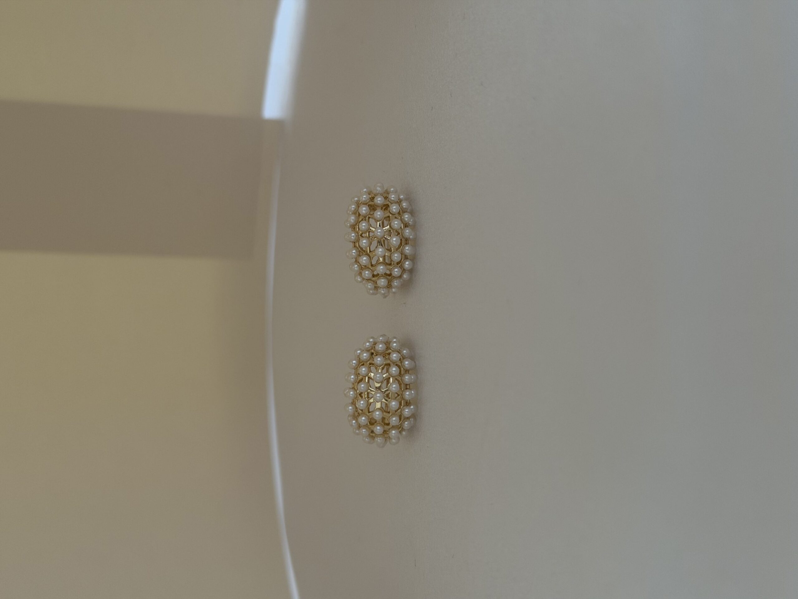 IMG_1782 Imitation Pearl Drop Dangle Earrings (PTE035G) - Image 1
