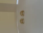 Imitation Pearl Drop Dangle Earrings (PTE035G) - Image 3