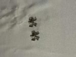 Silver Cubic Zirconia Bow Stud Earrings (PTE012S) - Image 3